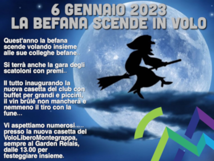 locandina befana Montegrappa