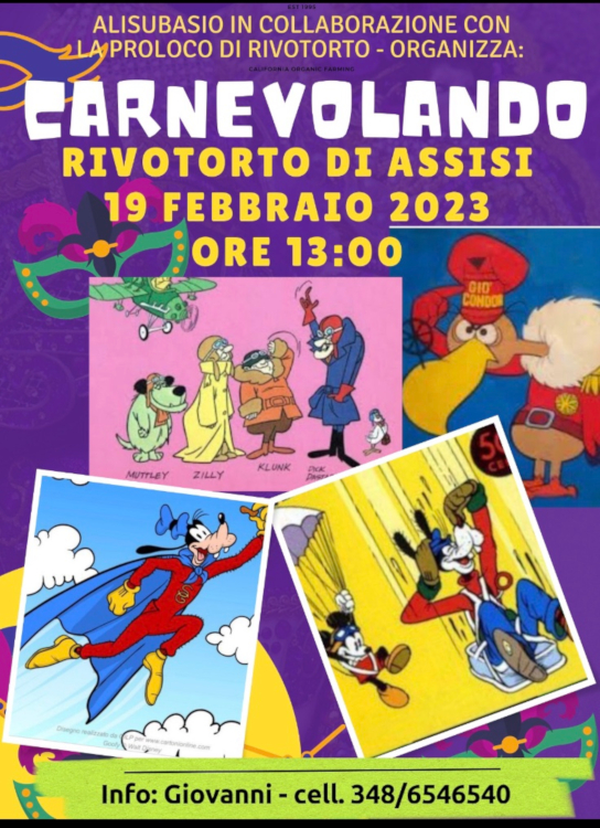 Carnevale Alisubasio locandina