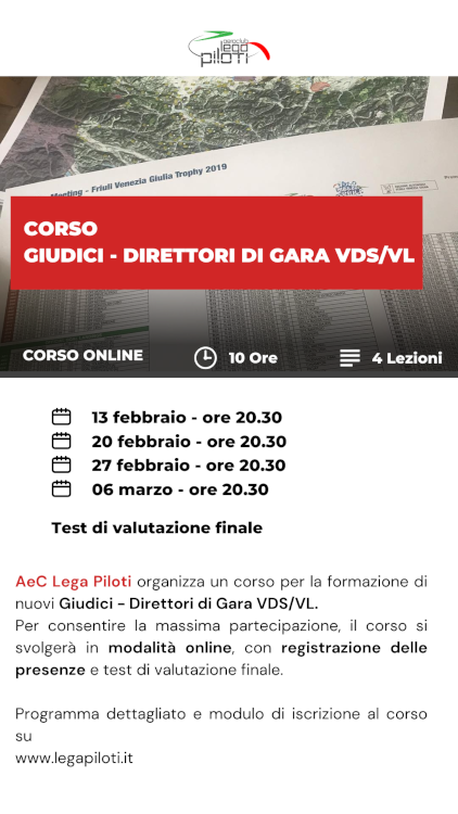 corso giudici locandina