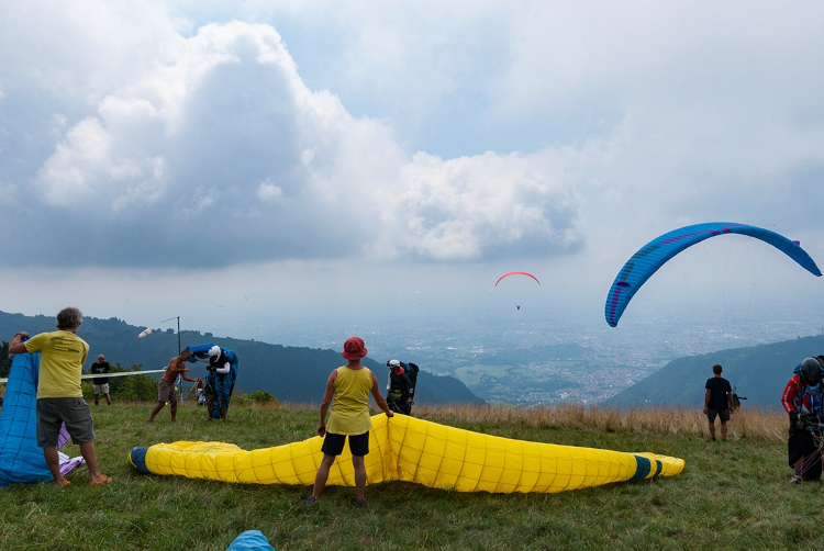 decollo Monte Grappa