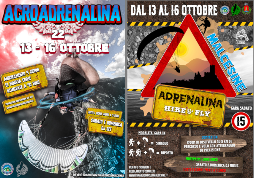 acro adrenalina Malcesine 2022