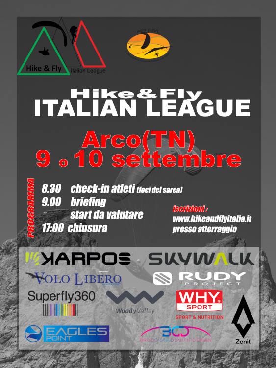 Hike&Fly Arco di Trento 2023