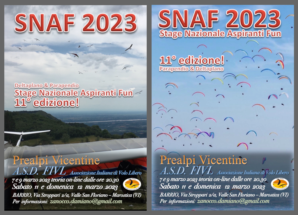 locandine SNAF 2023