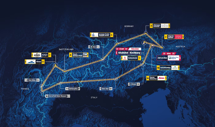 Percorso X-Alps 2023