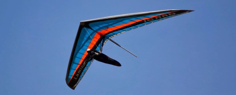 deltaplano in volo