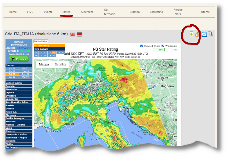 meteo robottino
