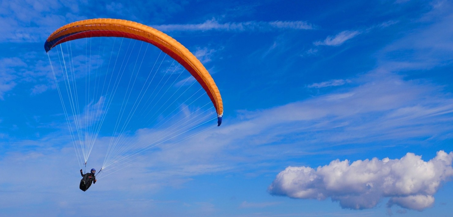 parapendio volo