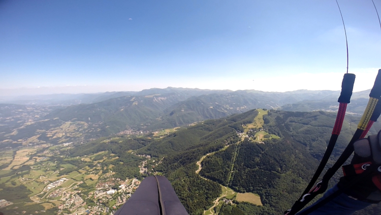 Sestola dall'alto