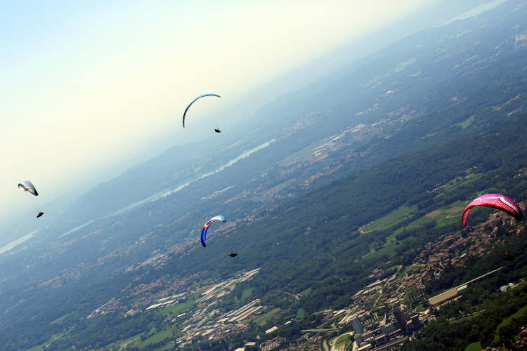 vele in volo