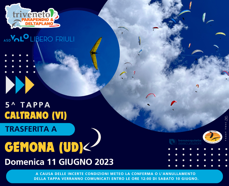Tappa trasferita Gemona