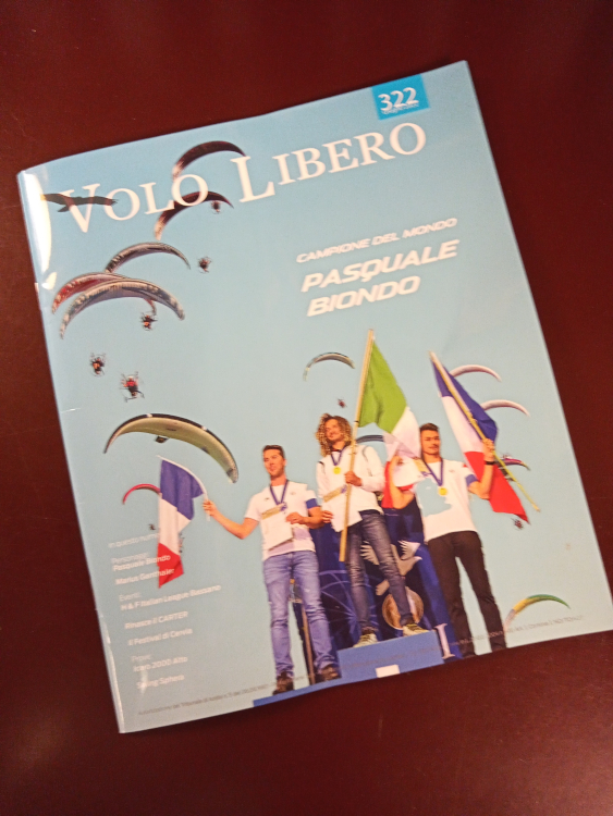 copertina volo libero 322