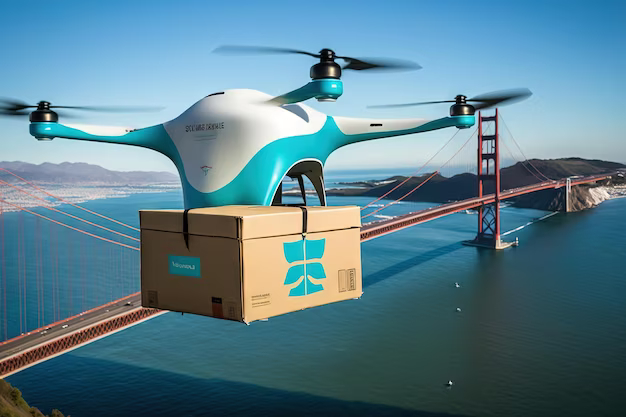 drone in volo
