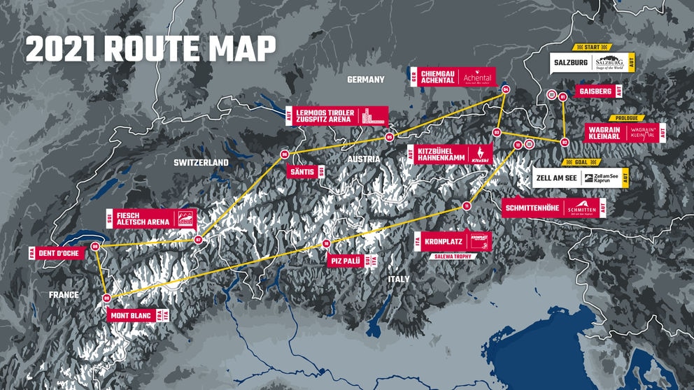 percorso xalps 2021
