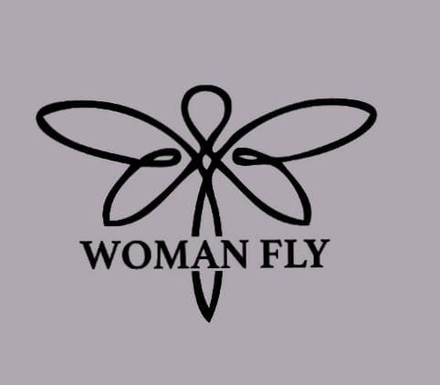logo woman fly
