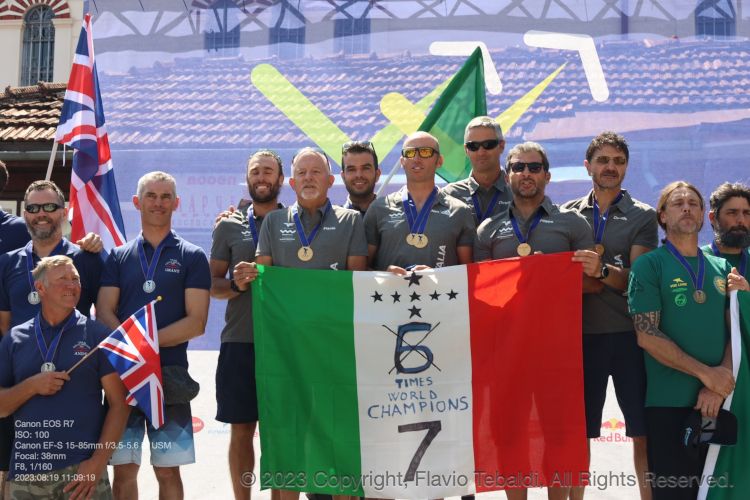 team Italia podio