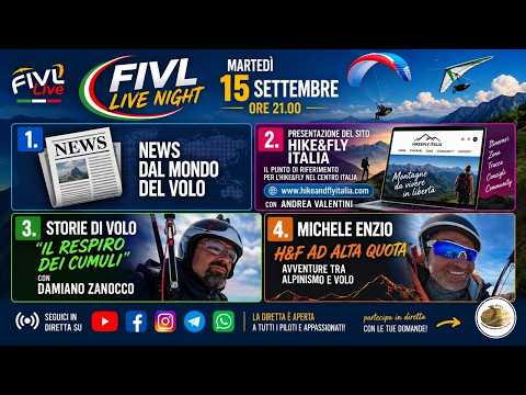 FIVL Live Nights -Hike & Fly ad Alta Quota